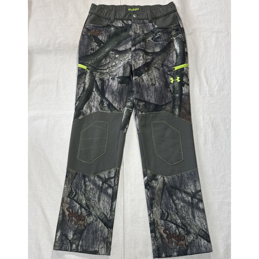 Under Armour Scent Control ColdGear Infrared Sz Med Camouflage Hunting Pants